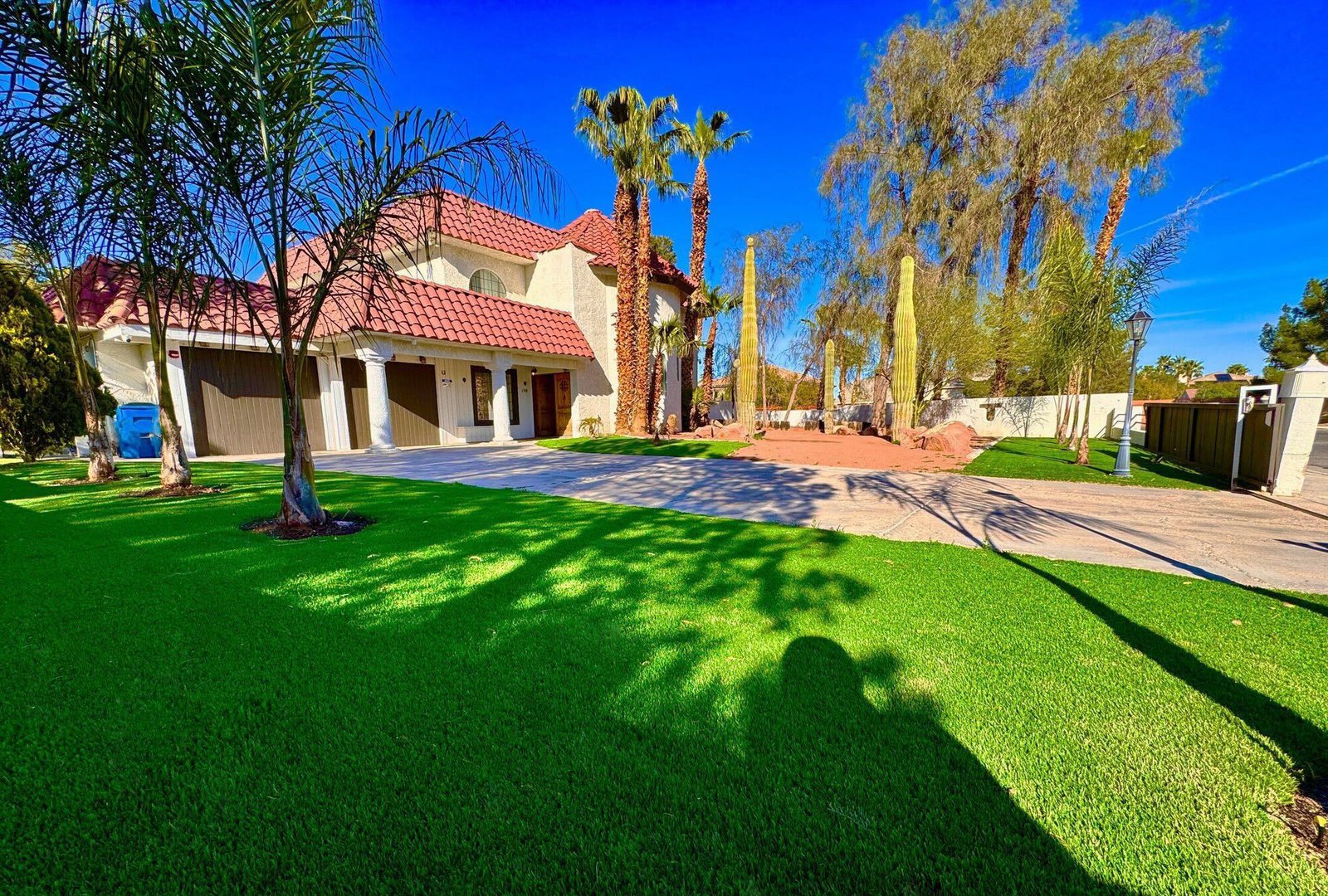 Green Garden At Betterchoice Treatment Center, A Peaceful Place For Addiction Recovery In Las Vegas.