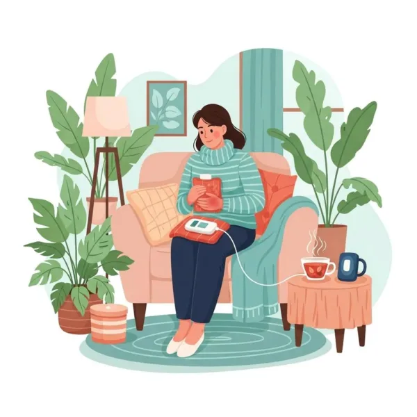 Blogs A Person In A Cozy Room Reflecting On Chronic Pain And Recovery, Emphasizing Comfort And Hope
