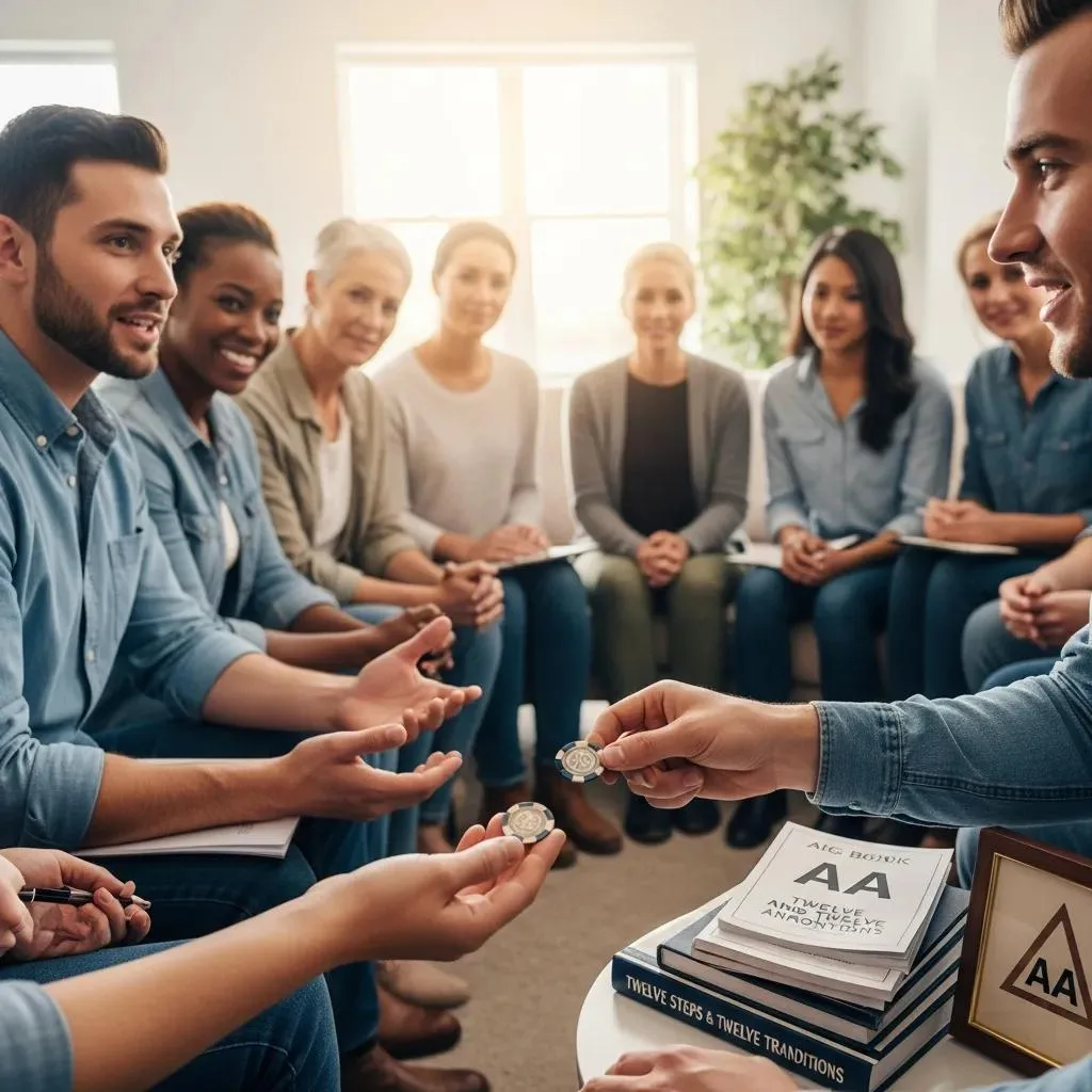 Benefits Of Attending Alcoholics Anonymous Meetings Showcasing Community Support And Accountability