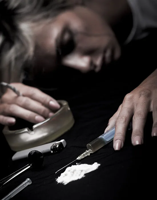 A Girl In Need Of Immediate Help From A Drug Detox Program At Medical Detox Services.