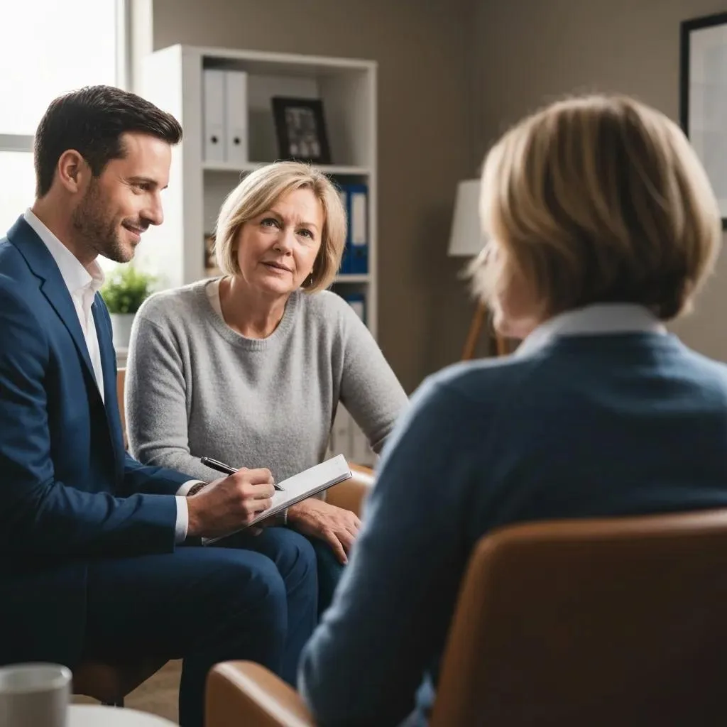 Key Steps In Your Initial Assessment At An Addiction Treatment Center: A Complete Guide Clinician Leading A Supportive Intake Interview With A Patient