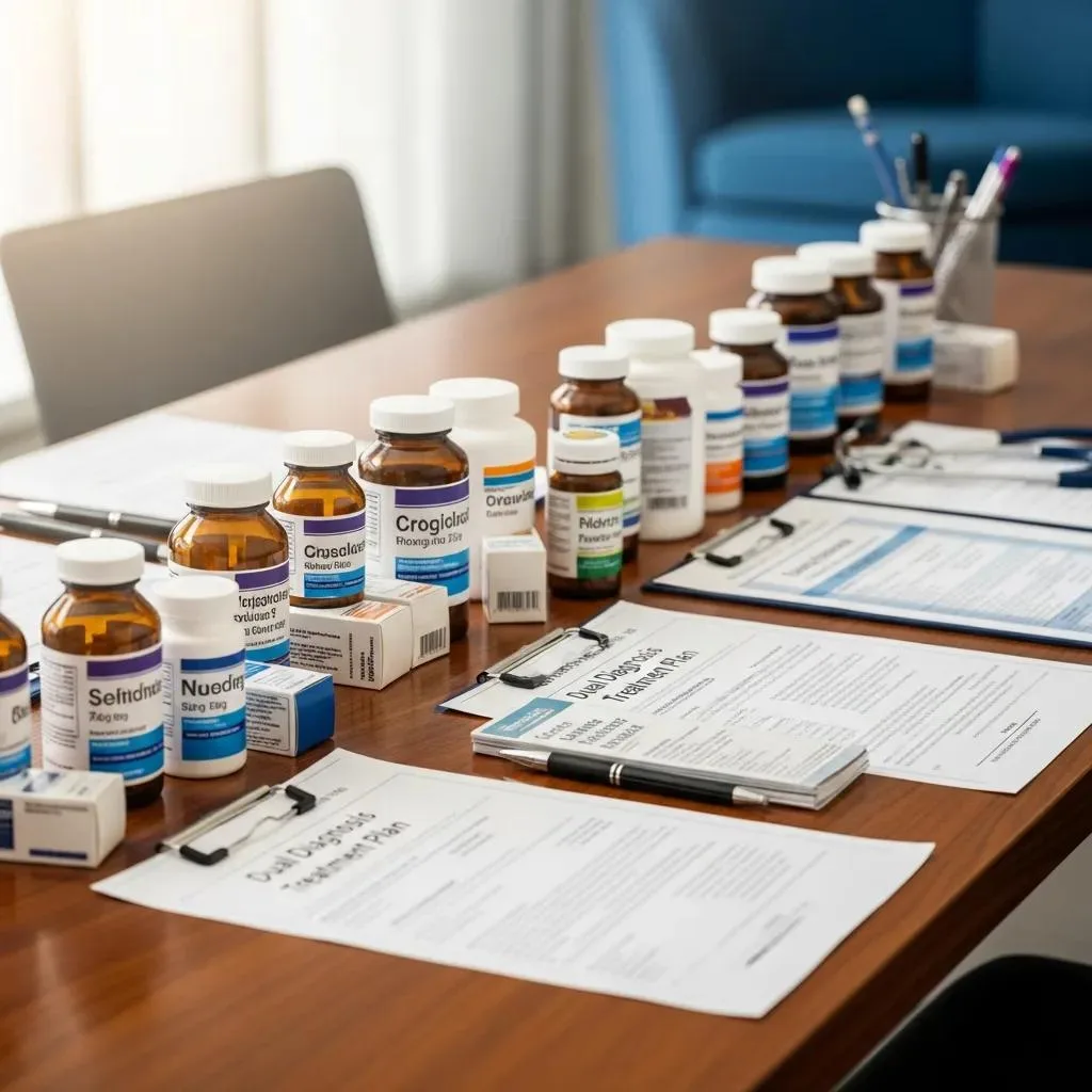 Medication Management In Dual Diagnosis Treatment Assorted Medication Options Commonly Used In Dual Diagnosis Care