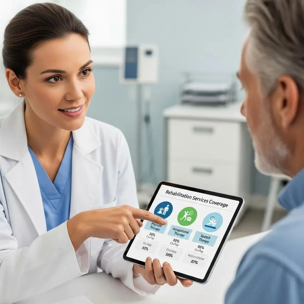 Using Insurance For Addiction Treatment: A Guide Clinician Explaining Insurance Coverage Options For Addiction Treatment To A Patient