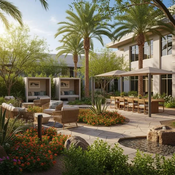 Blogs Las Vegas Addiction Treatment Center Outdoor Area Promoting Recovery And Support