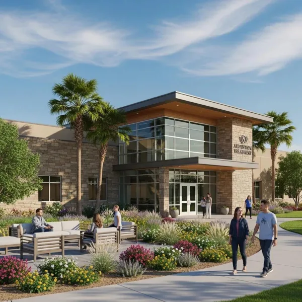 Modern Addiction Treatment Center In Enterprise, Nevada, Symbolizing Hope And Recovery