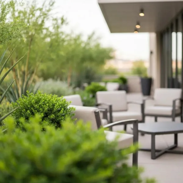 Modern Addiction Treatment Center In Las Vegas With Serene Outdoor Space