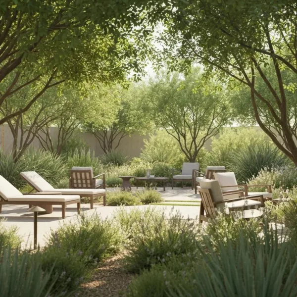 Modern Alcohol Rehabilitation Center In Las Vegas With Serene Outdoor Space