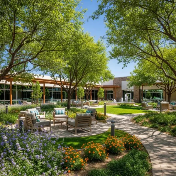 Modern Rehabilitation Center In Spring Valley, Nevada, Symbolizing Hope And Recovery