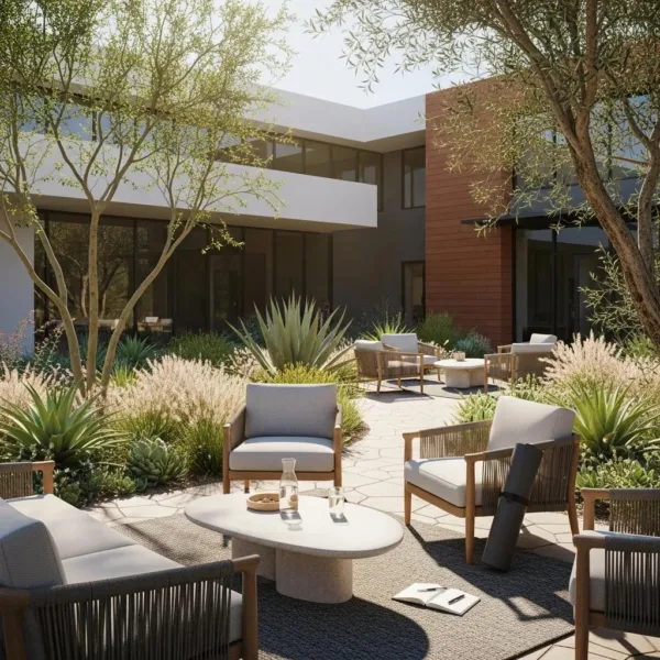 Modern Treatment Center In Spring Valley, Nevada, Symbolizing Hope And Recovery In Cocaine Detox