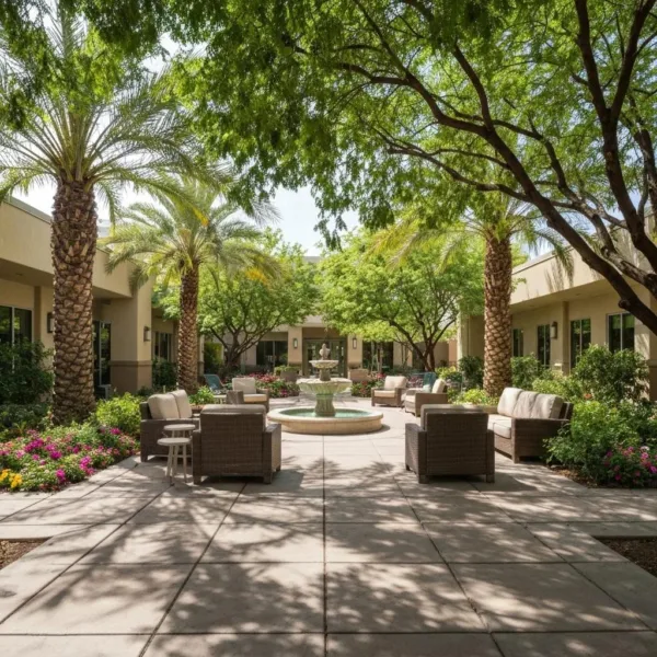 Blogs Serene Treatment Center In Las Vegas With Inviting Outdoor Space For Addiction Recovery