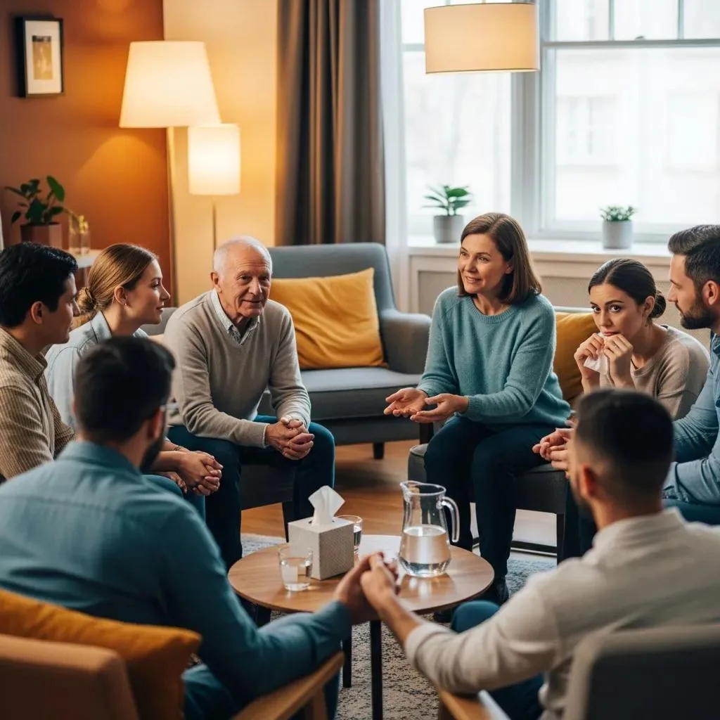 Outpatient Medical Detox Las Vegas, Nevada Group Therapy In An Outpatient Detox Program Emphasizing Community And Connection