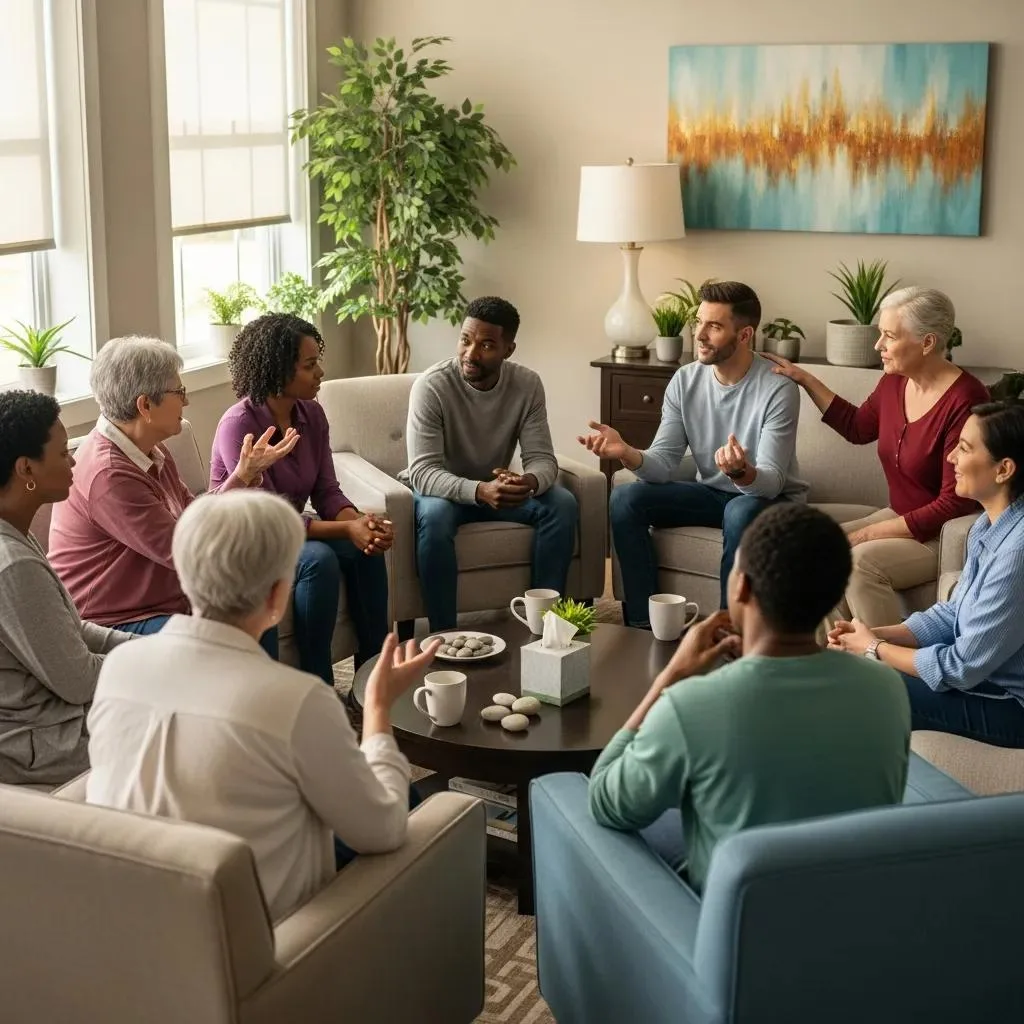 Supportive Group Therapy In An Inpatient Rehab Program — Community And Healing In Paradise, Nevada