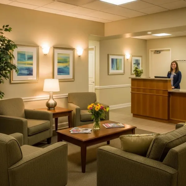 Blogs Welcoming Treatment Center Reception Area Emphasizing Support And Safety In Addiction Treatment